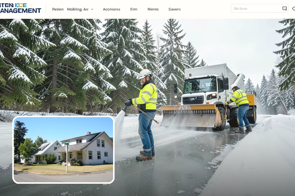 Plow Truck Service in DuPont, Pierce County, WA - Fast clearing of heavy maritime snow across large surfaces