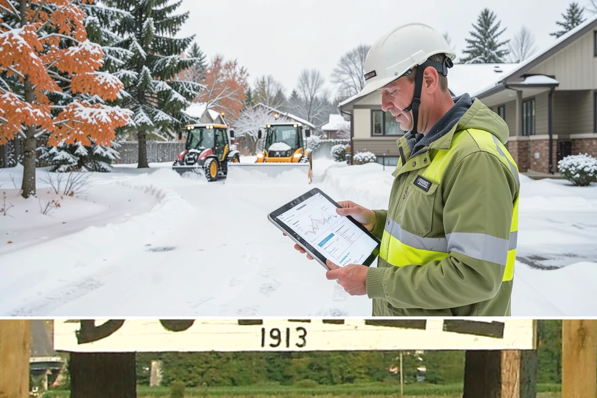 Plow Truck Service in Duvall, King County, WA - Plow truck service runs from the first lowland snowfall in late November through the last events of February and early March.