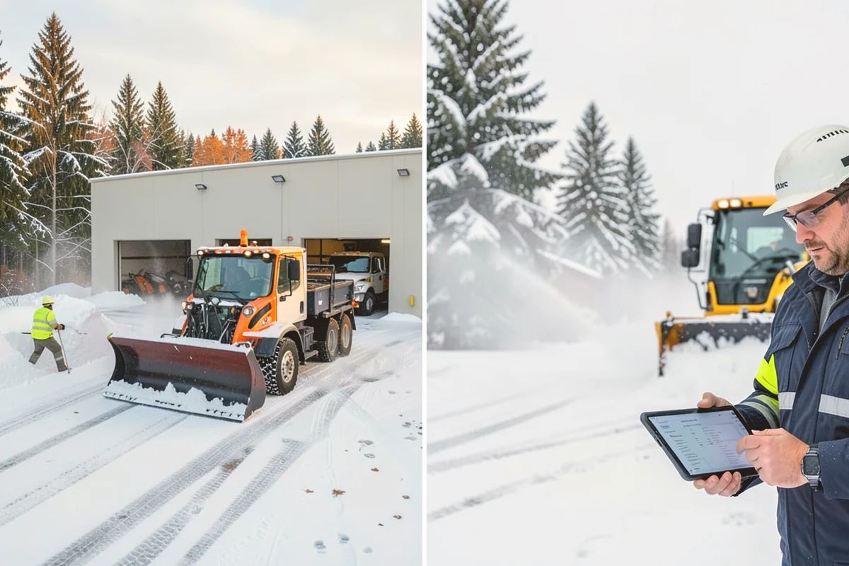 Plow Truck Service in Eatonville, Pierce County, WA - Assign a right-sized truck and blade to the property