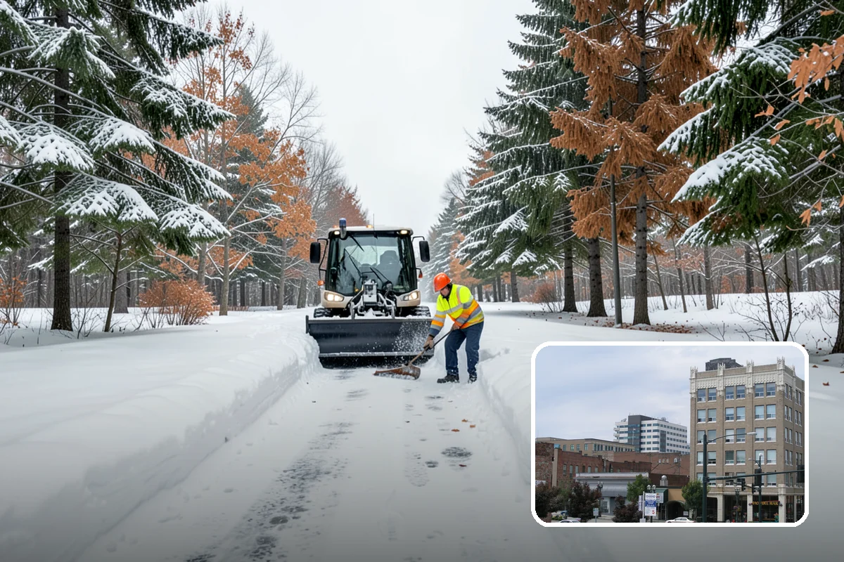 Plow Truck Service in Everett, Snohomish County, WA - Fast clearing of heavy maritime snow across large surfaces