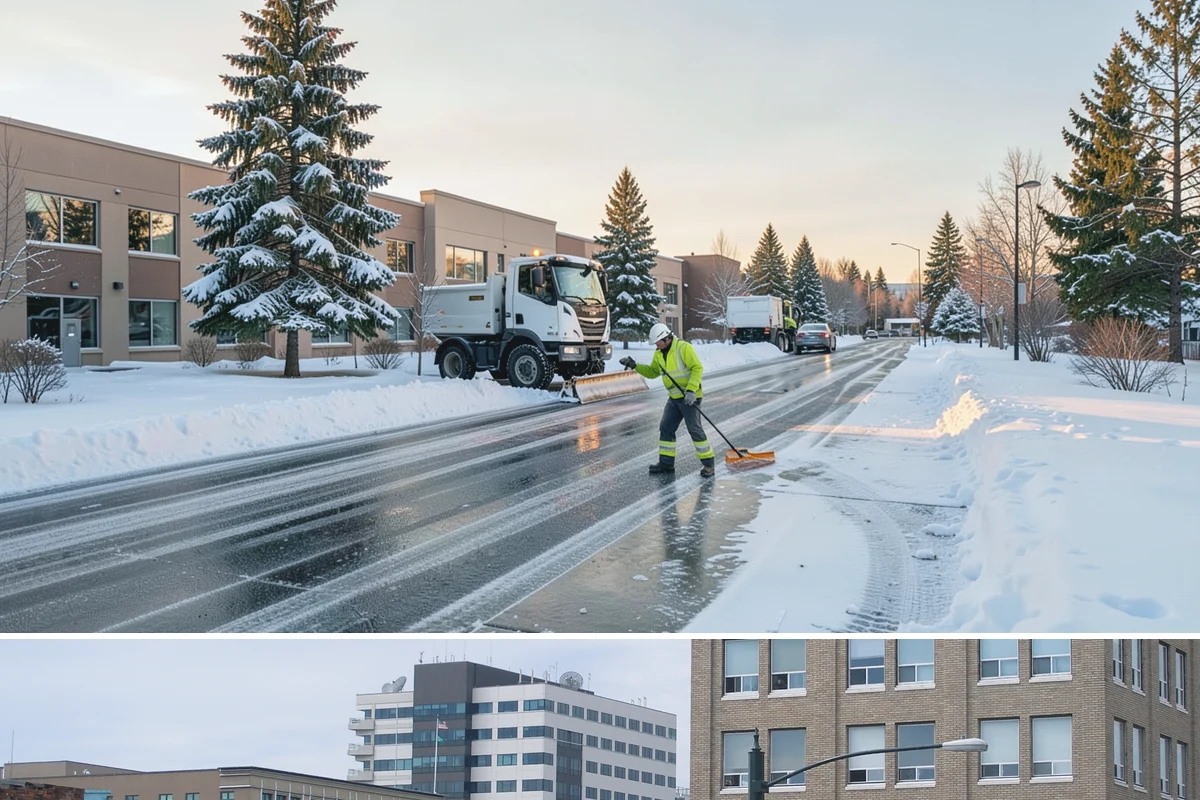Plow Truck Service in Everett, Snohomish County, WA - Plow truck service runs from the first lowland snowfall in late November through the last events of February and early March.