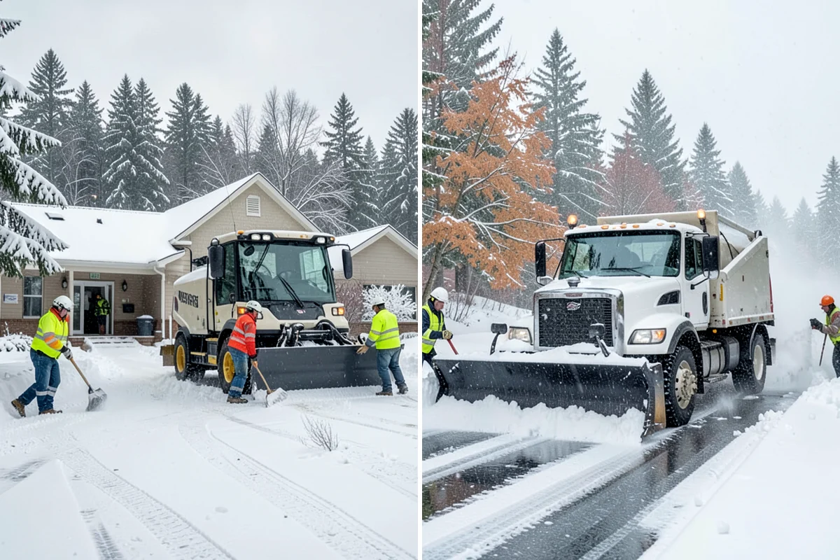 Plow Truck Service in Federal Way, King County, WA - Assign a right-sized truck and blade to the property
