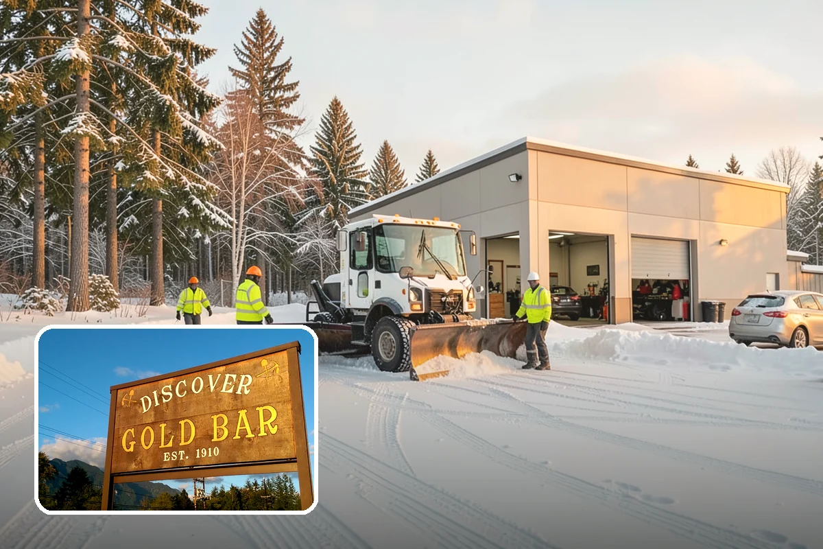 Plow Truck Service in Gold Bar, Snohomish County, WA - Fast clearing of heavy maritime snow across large surfaces