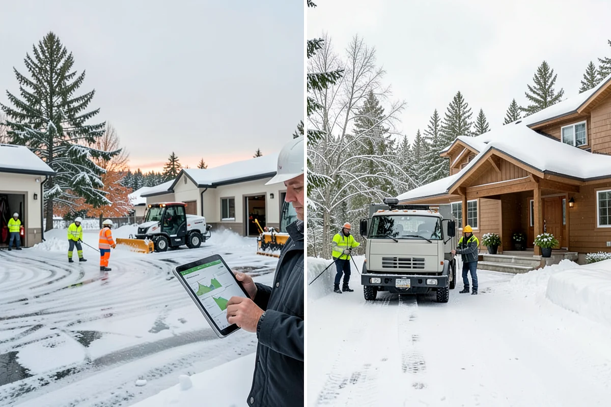 Plow Truck Service in Hunts Point, King County, WA - Assign a right-sized truck and blade to the property