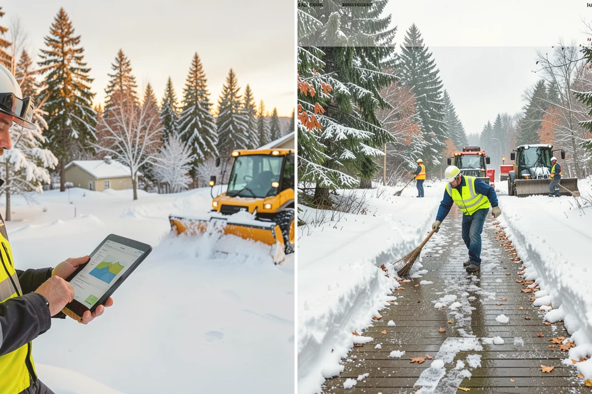 Plow Truck Service in Lynnwood, Snohomish County, WA - Assign a right-sized truck and blade to the property