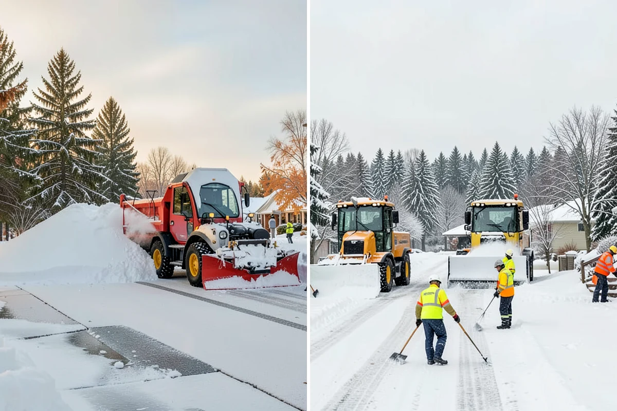 Plow Truck Service in Maple Valley, King County, WA - Assign a right-sized truck and blade to the property