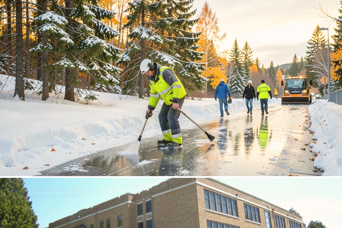 Plow Truck Service in Maple Valley, King County, WA - Plow truck service runs from the first lowland snowfall in late November through the last events of February and early March.