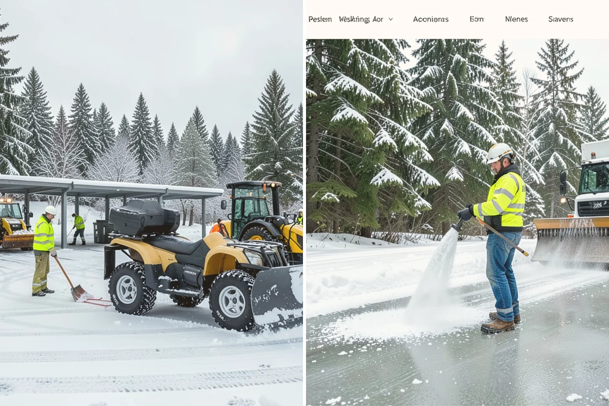 Plow Truck Service in Milton, King County, WA - Assign a right-sized truck and blade to the property