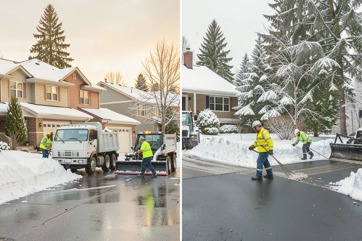 Plow Truck Service in Newcastle, King County, WA - Assign a right-sized truck and blade to the property