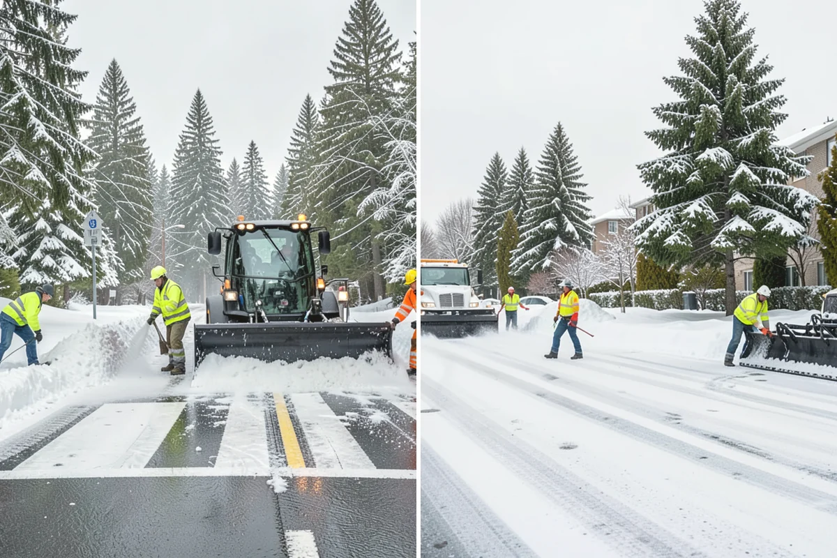 Plow Truck Service in North Bend, King County, WA - Assign a right-sized truck and blade to the property