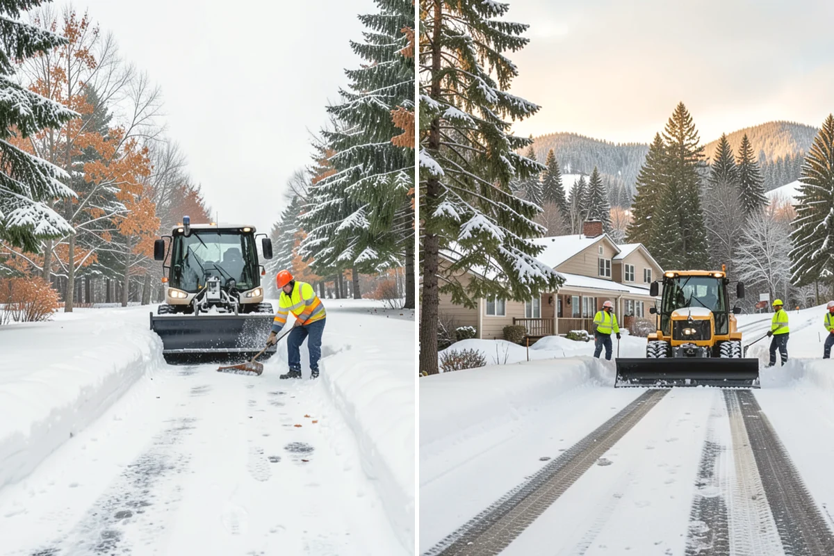 Plow Truck Service in Oak Harbor, Island County, WA - Assign a right-sized truck and blade to the property