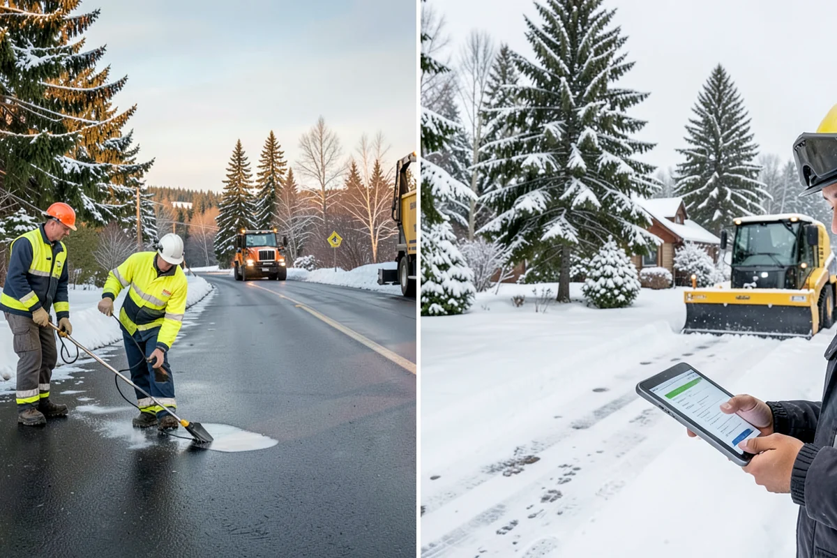 Plow Truck Service in Pacific, King County, WA - Assign a right-sized truck and blade to the property