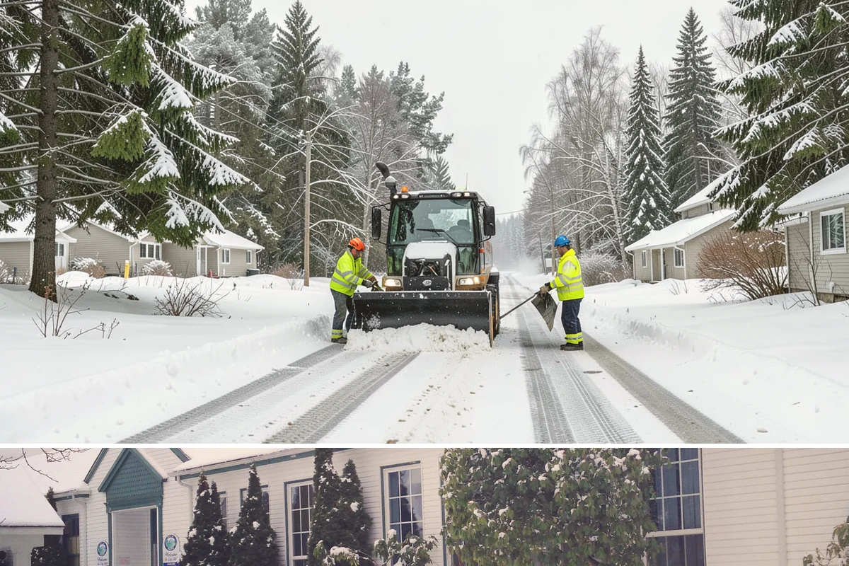Plow Truck Service in Pacific, King County, WA - Plow truck service runs from the first lowland snowfall in late November through the last events of February and early March.