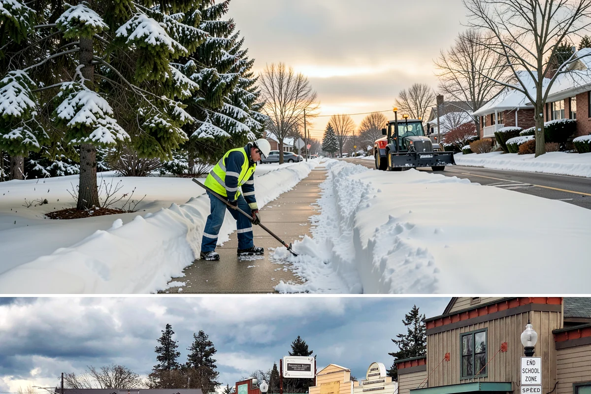 Plow Truck Service in Roy, Pierce County, WA - Plow truck service runs from the first lowland snowfall in late November through the last events of February and early March.