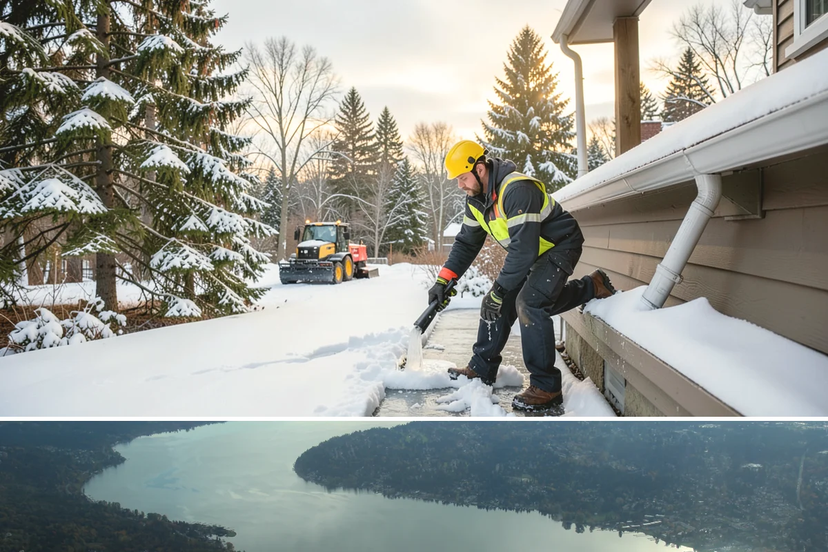 Plow Truck Service in Sammamish, King County, WA - Plow truck service runs from the first lowland snowfall in late November through the last events of February and early March.