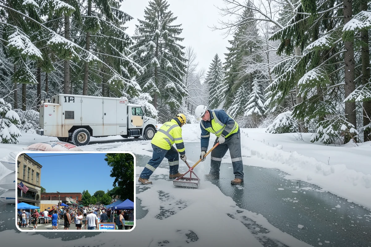 Plow Truck Service in Snohomish, Snohomish County, WA - Fast clearing of heavy maritime snow across large surfaces
