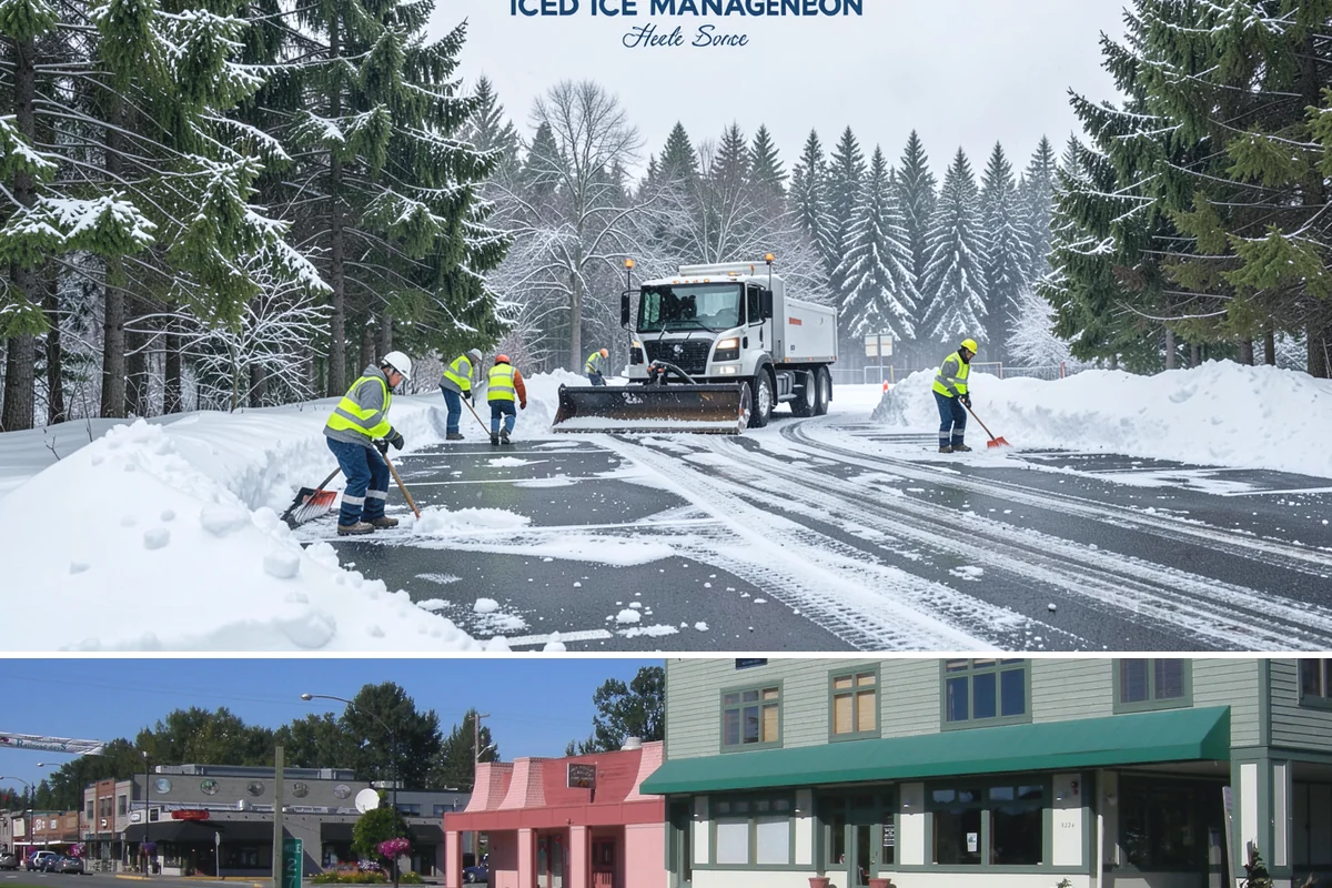 Plow Truck Service in Snoqualmie, King County, WA - Plow truck service runs from the first lowland snowfall in late November through the last events of February and early March.