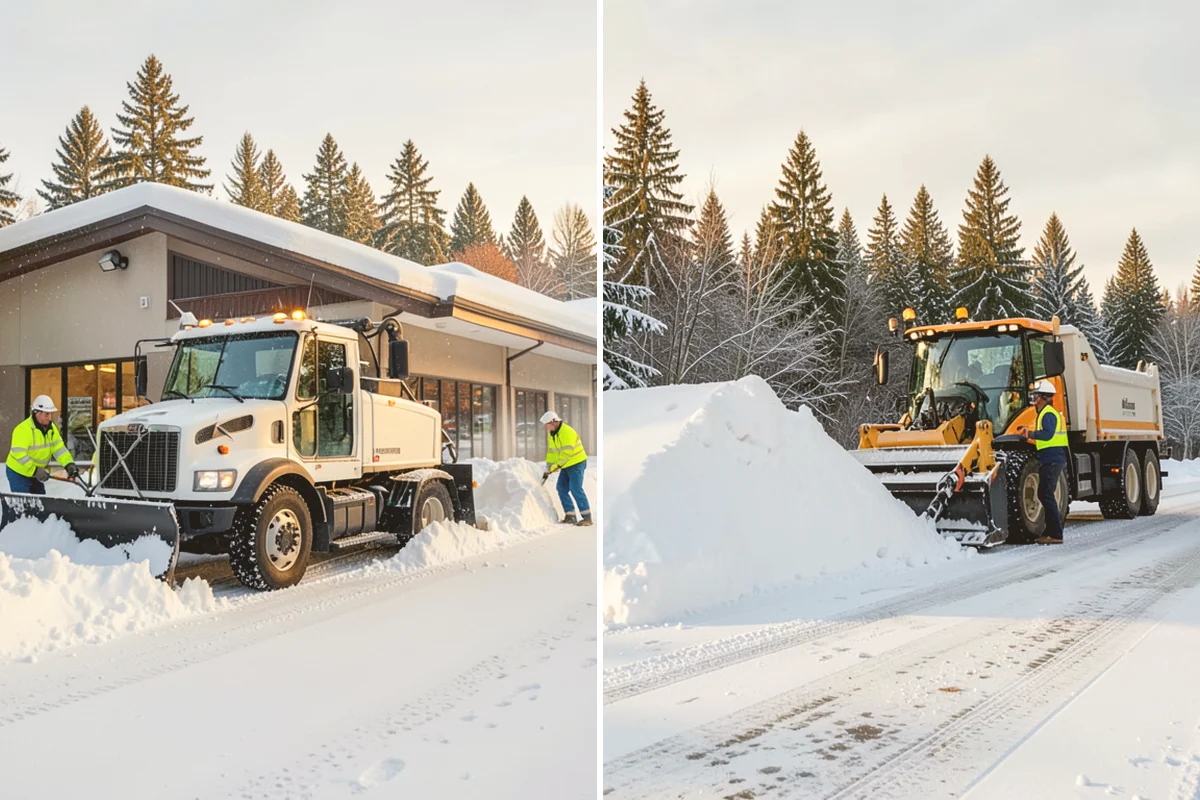 Plow Truck Service in Stanwood, Snohomish County, WA - Assign a right-sized truck and blade to the property
