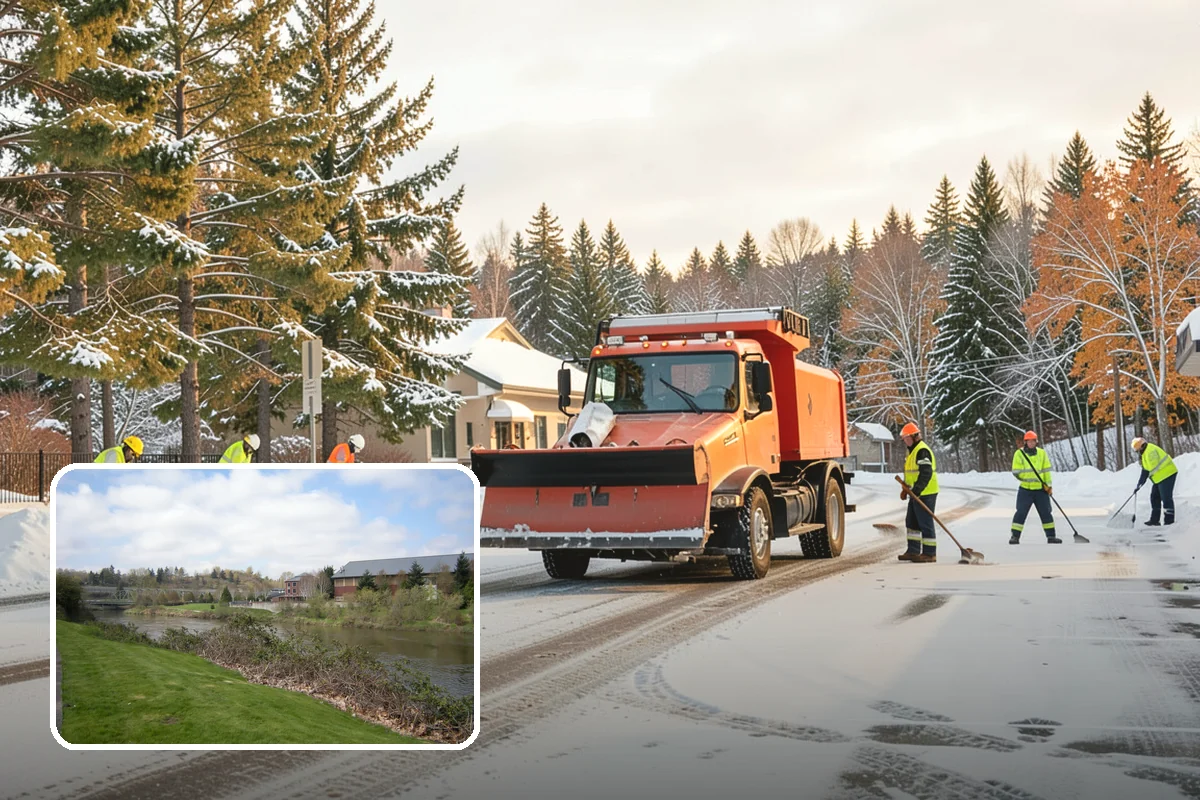 Plow Truck Service in Tukwila, King County, WA - Fast clearing of heavy maritime snow across large surfaces