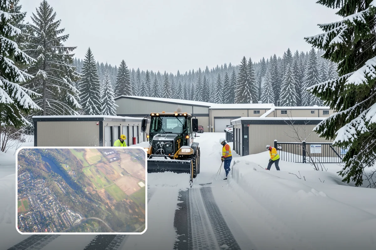 Polar Vortex Response in Algona, King County, WA - Cold-rated deicer chemistry that keeps working when rock salt quits