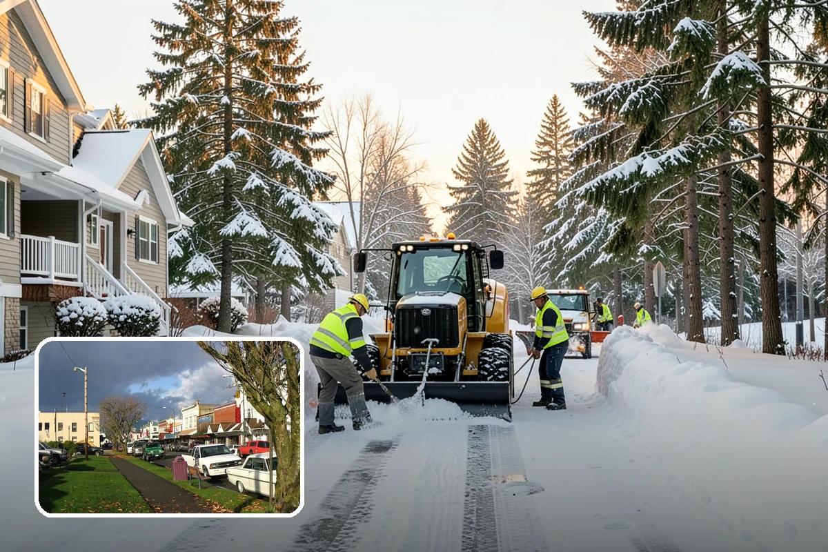 Polar Vortex Response in Arlington, Snohomish County, WA - Cold-rated deicer chemistry that keeps working when rock salt quits