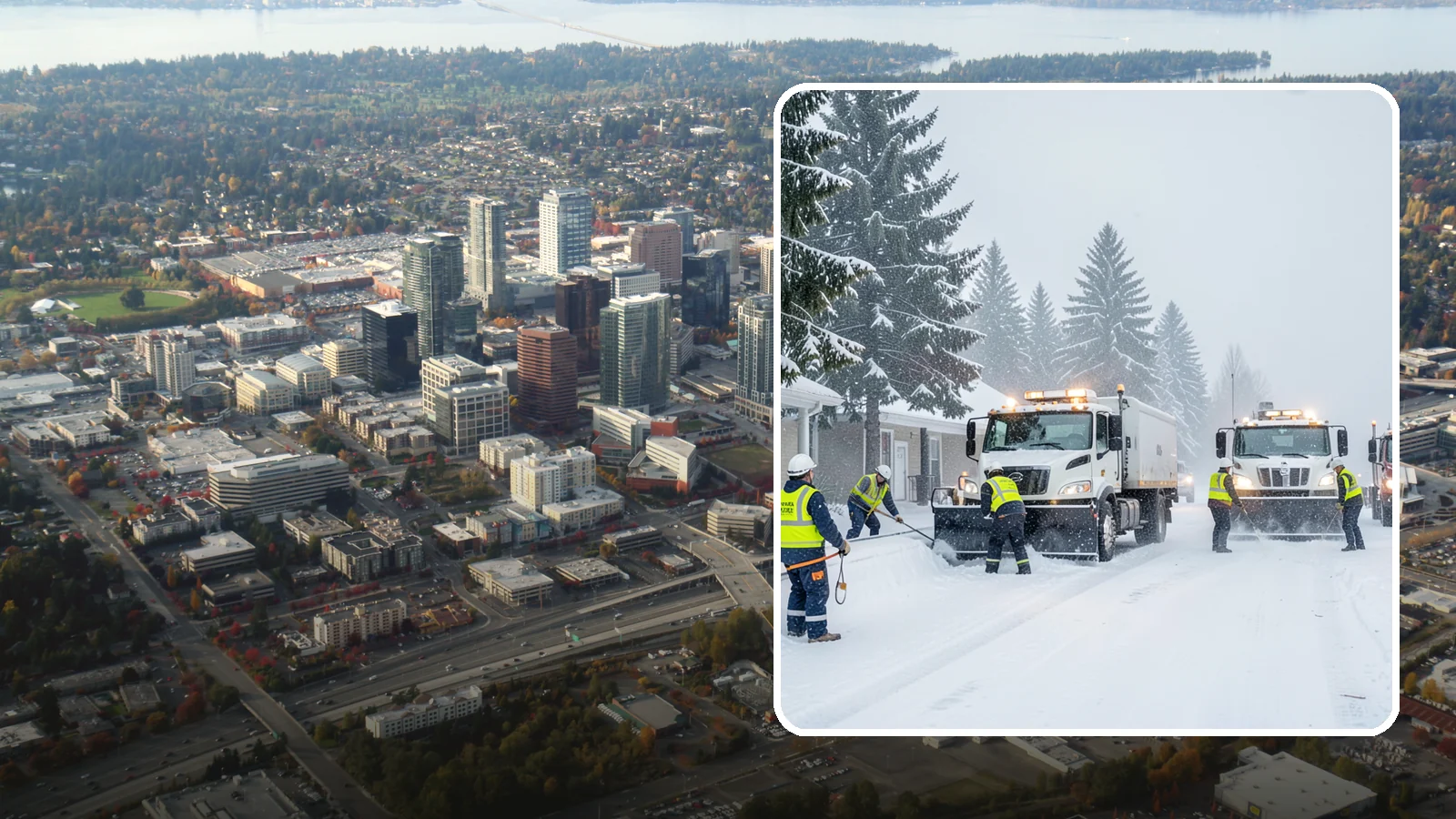 Polar Vortex Response in Bellevue, King County, WA - When a polar vortex sends Arctic air over Western Washington, we keep your property functional through the deep freeze.