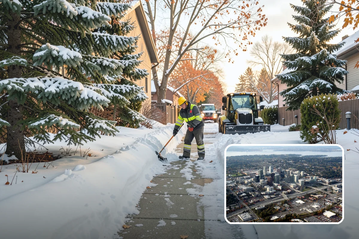 Polar Vortex Response in Bellevue, King County, WA - Cold-rated deicer chemistry that keeps working when rock salt quits