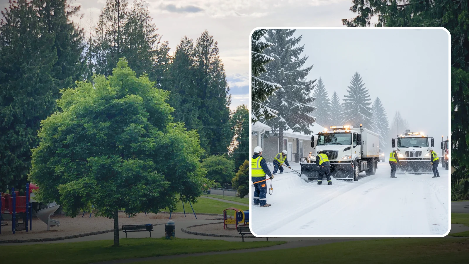 Polar Vortex Response in Bonney Lake, Pierce County, WA - When a polar vortex sends Arctic air over Western Washington, we keep your property functional through the deep freeze.