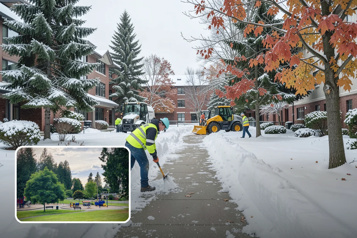 Polar Vortex Response in Bonney Lake, Pierce County, WA - Cold-rated deicer chemistry that keeps working when rock salt quits