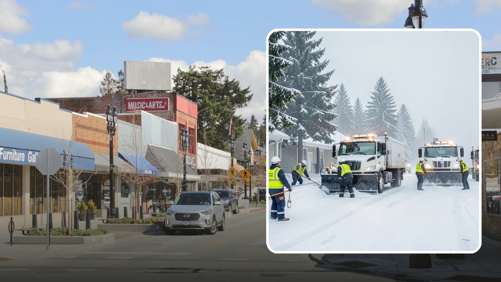 Polar Vortex Response in Bothell, King County, WA - When a polar vortex sends Arctic air over Western Washington, we keep your property functional through the deep freeze.