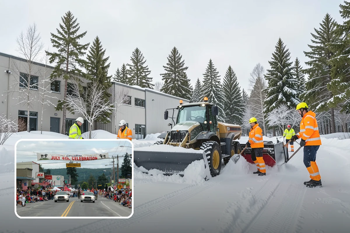 Polar Vortex Response in Carnation, King County, WA - Cold-rated deicer chemistry that keeps working when rock salt quits
