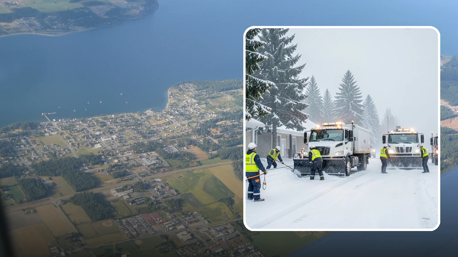 Polar Vortex Response in Coupeville, Island County, WA - When a polar vortex sends Arctic air over Western Washington, we keep your property functional through the deep freeze.