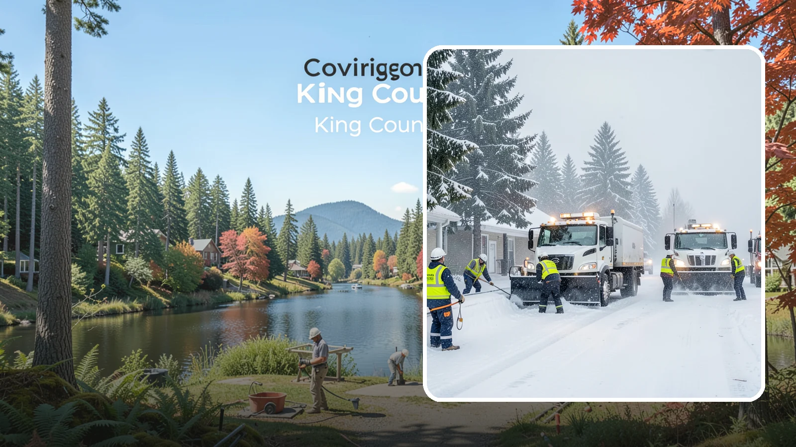 Polar Vortex Response in Covington, King County, WA - When a polar vortex sends Arctic air over Western Washington, we keep your property functional through the deep freeze.