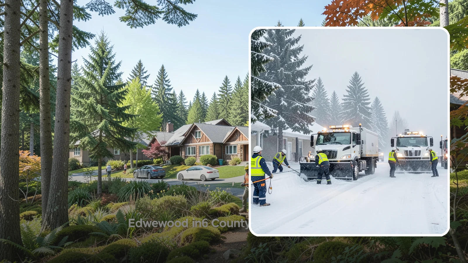 Polar Vortex Response in Edgewood, Pierce County, WA - When a polar vortex sends Arctic air over Western Washington, we keep your property functional through the deep freeze.