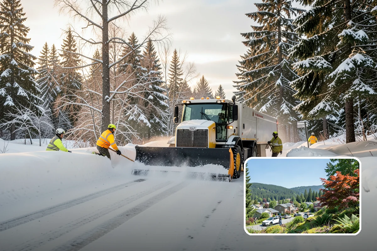 Polar Vortex Response in Index, Snohomish County, WA - Cold-rated deicer chemistry that keeps working when rock salt quits