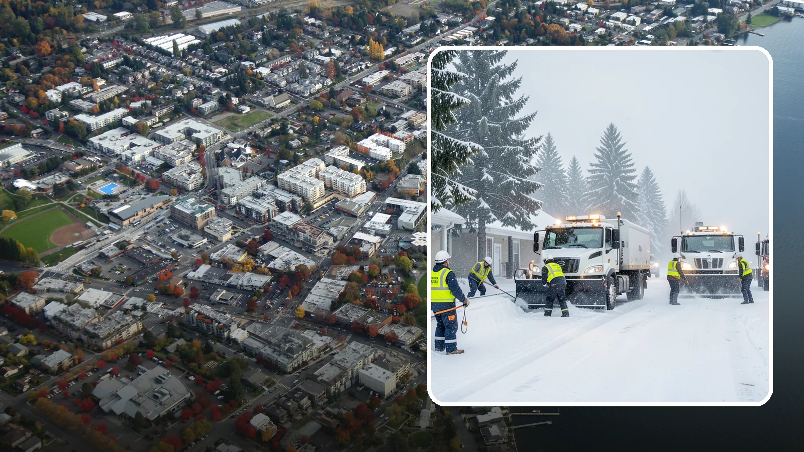 Polar Vortex Response in Kirkland, King County, WA - When a polar vortex sends Arctic air over Western Washington, we keep your property functional through the deep freeze.