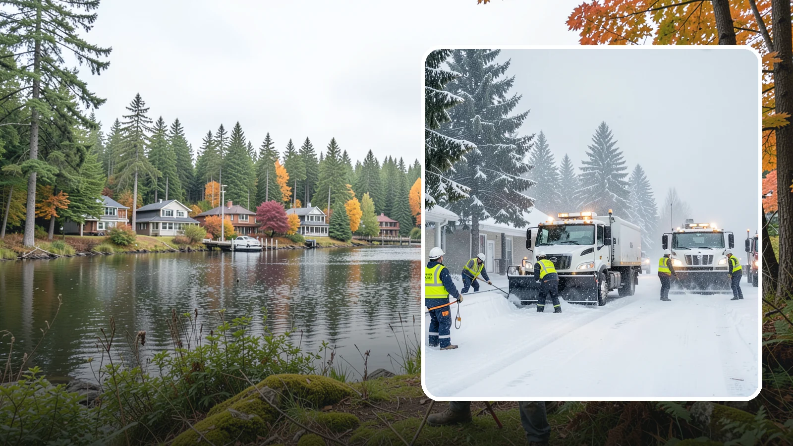 Polar Vortex Response in La Conner, Skagit County, WA - When a polar vortex sends Arctic air over Western Washington, we keep your property functional through the deep freeze.