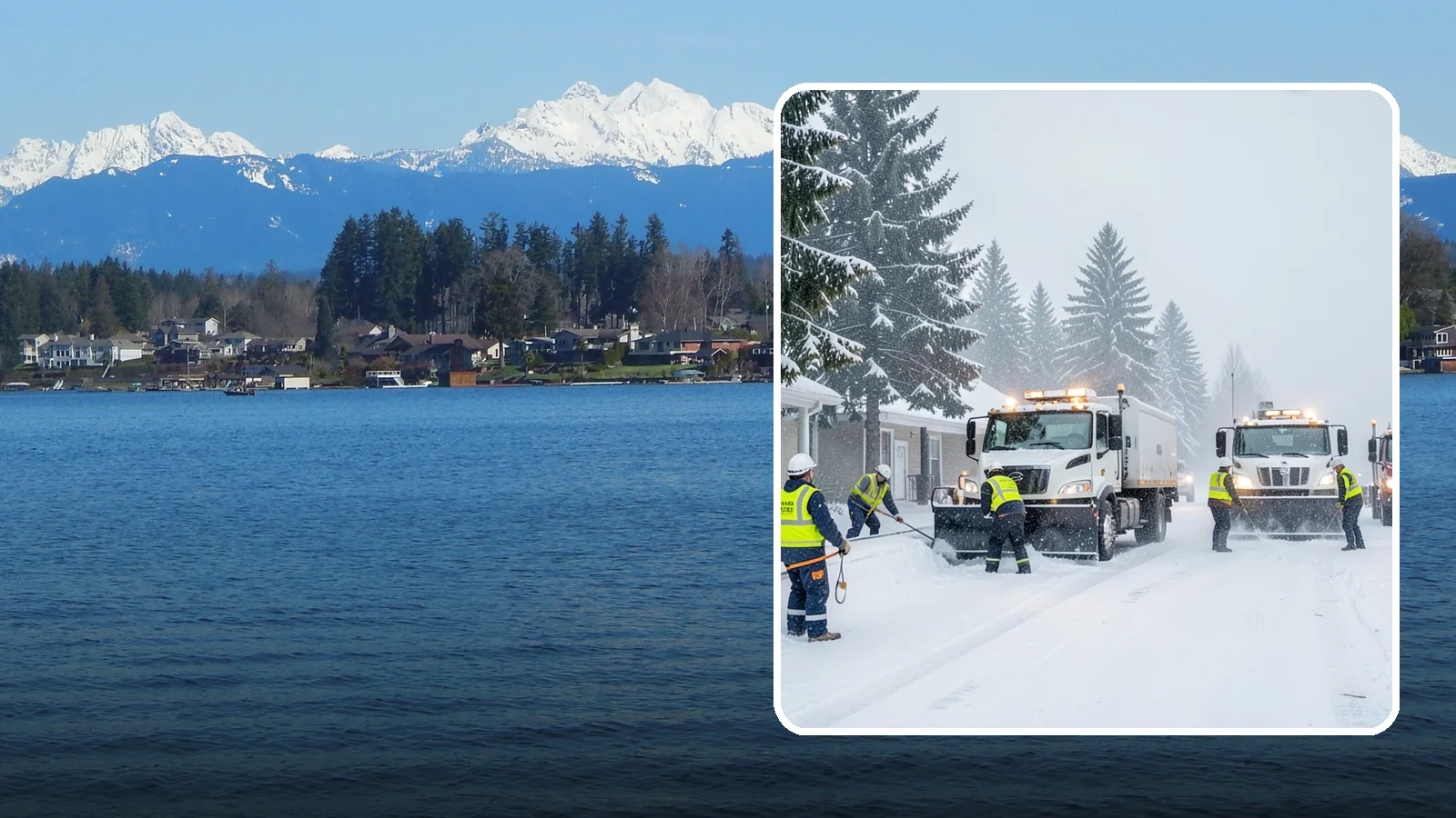Polar Vortex Response in Lake Stevens, Snohomish County, WA - When a polar vortex sends Arctic air over Western Washington, we keep your property functional through the deep freeze.