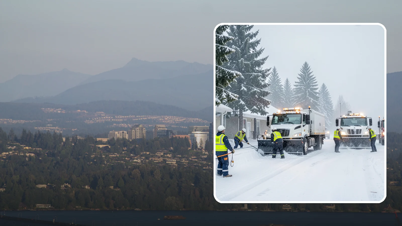 Polar Vortex Response in Medina, King County, WA - When a polar vortex sends Arctic air over Western Washington, we keep your property functional through the deep freeze.