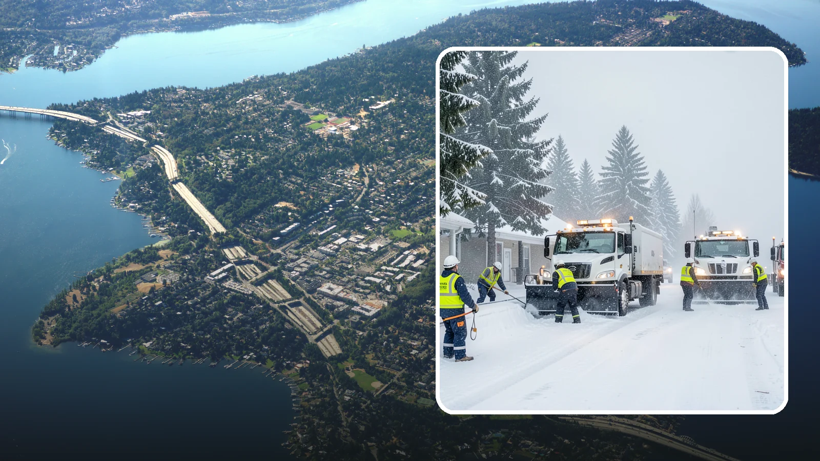Polar Vortex Response in Mercer Island, King County, WA - When a polar vortex sends Arctic air over Western Washington, we keep your property functional through the deep freeze.