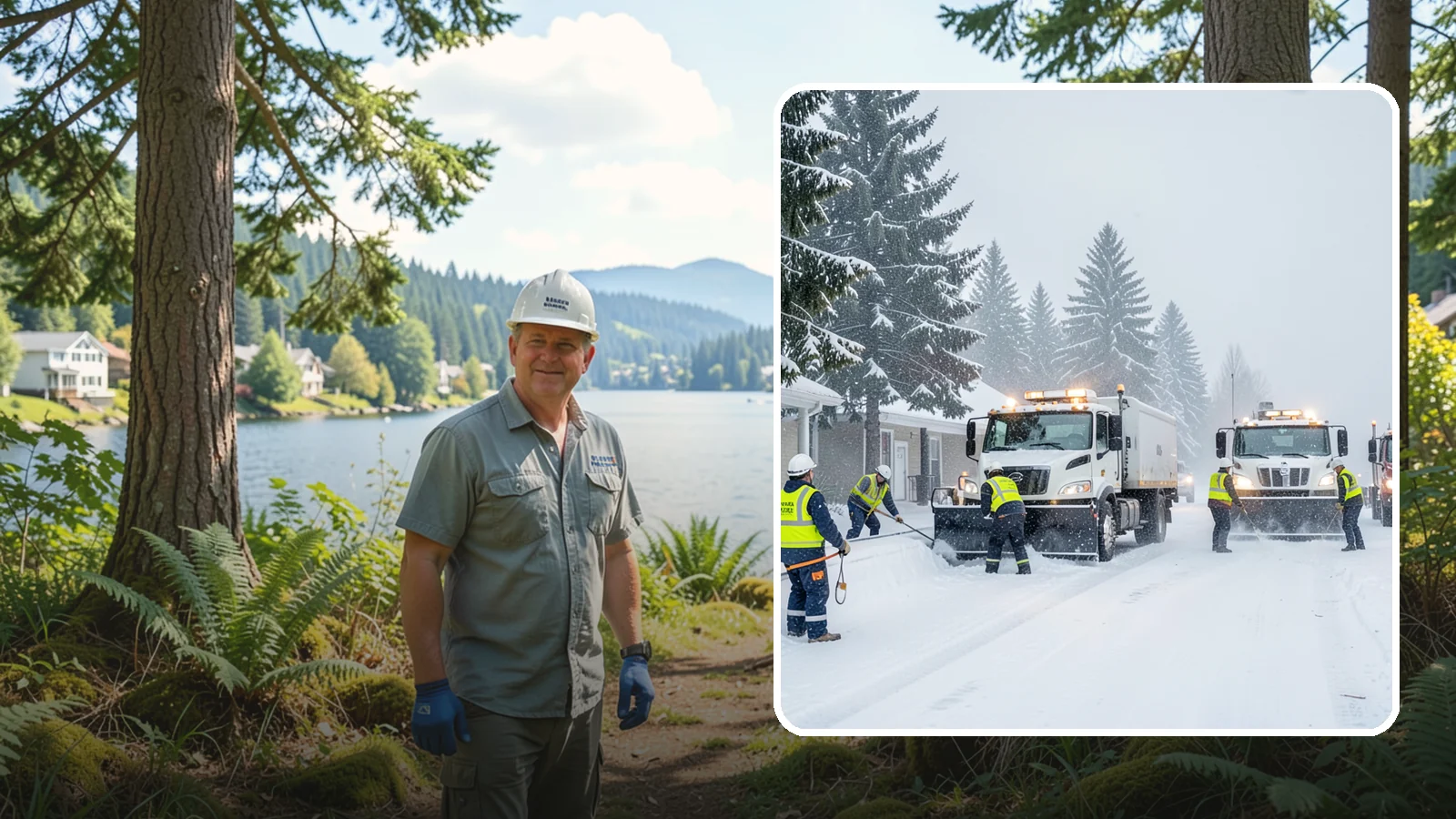 Polar Vortex Response in Milton, King County, WA - When a polar vortex sends Arctic air over Western Washington, we keep your property functional through the deep freeze.