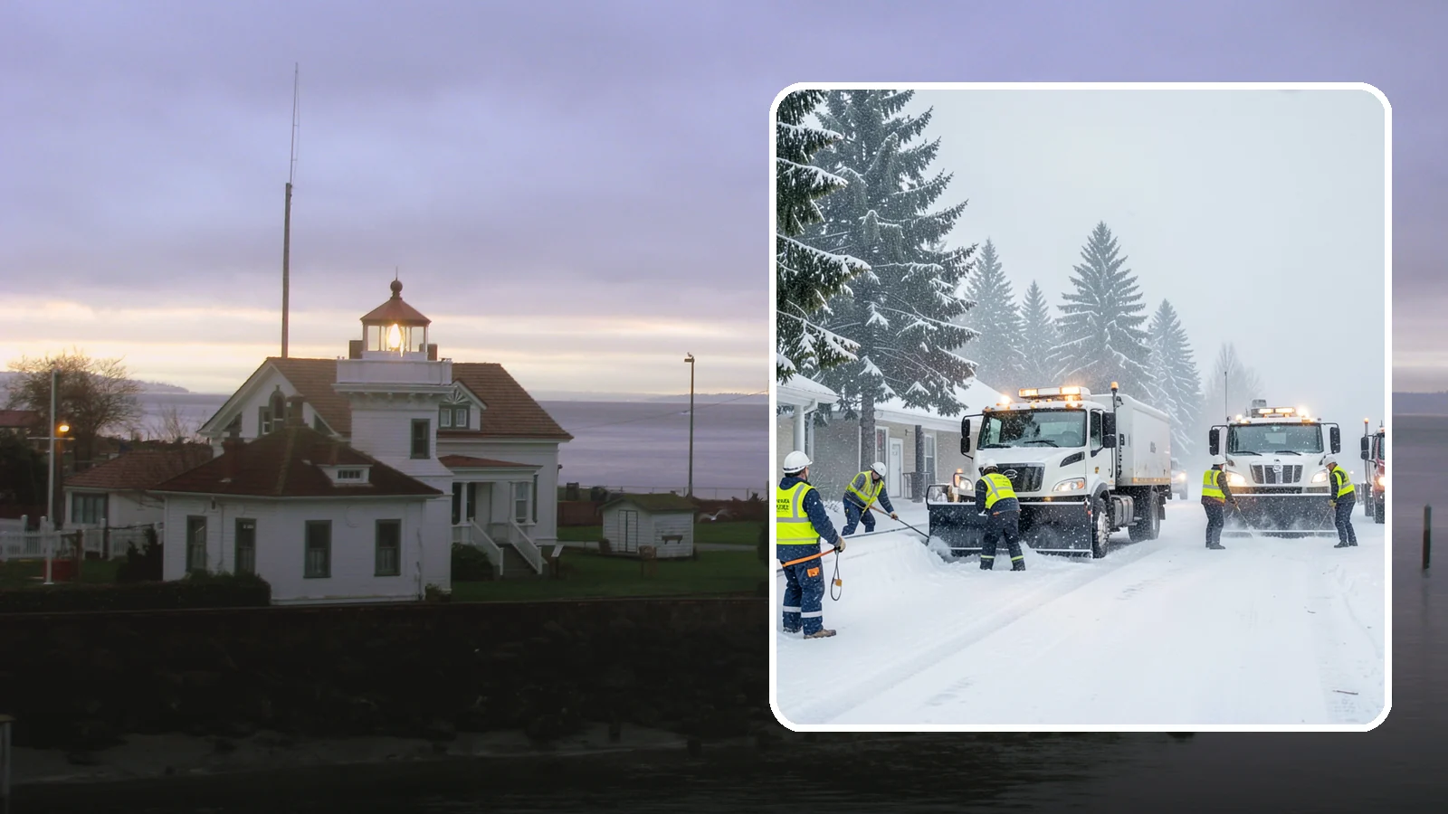 Polar Vortex Response in Mukilteo, Snohomish County, WA - When a polar vortex sends Arctic air over Western Washington, we keep your property functional through the deep freeze.