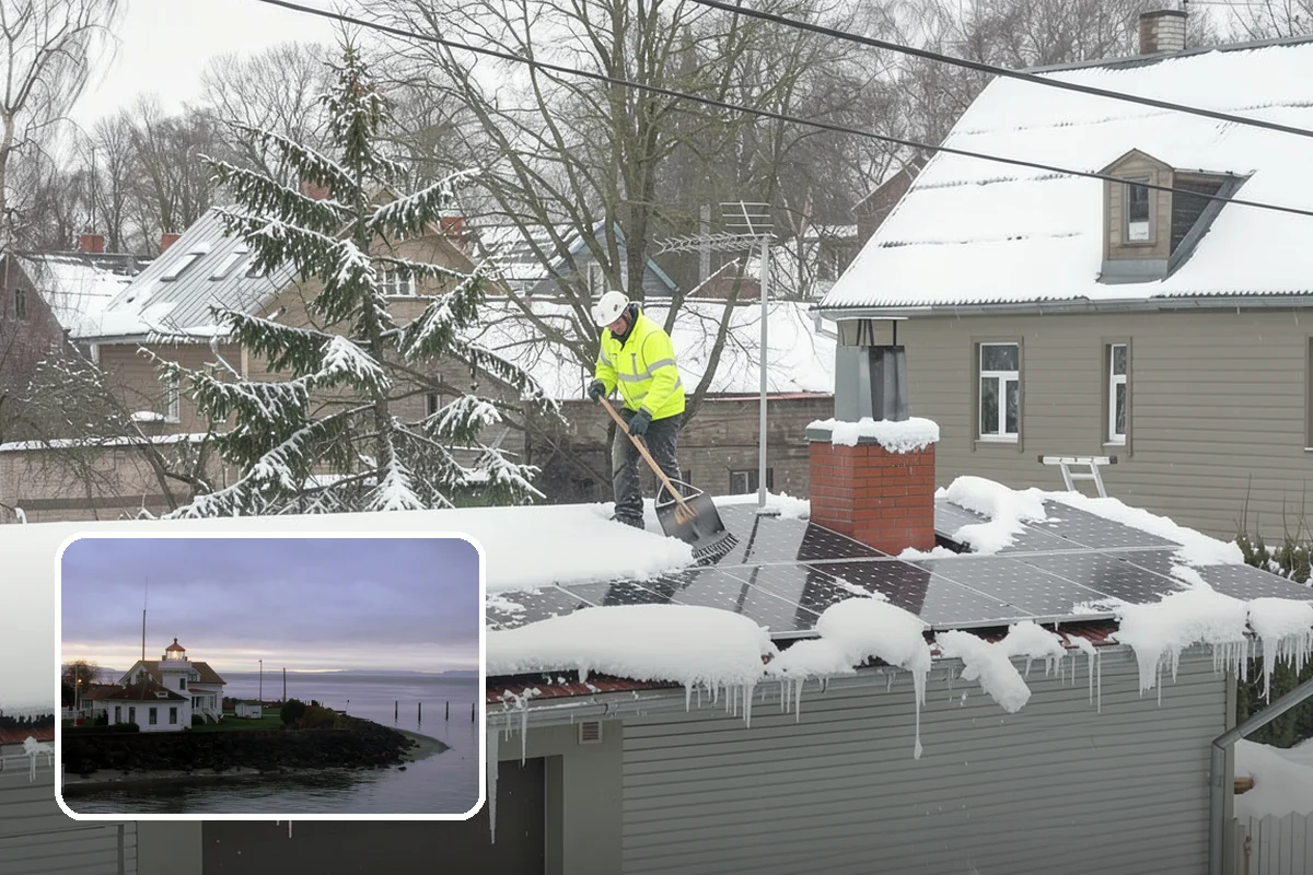 Polar Vortex Response in Mukilteo, Snohomish County, WA - Cold-rated deicer chemistry that keeps working when rock salt quits