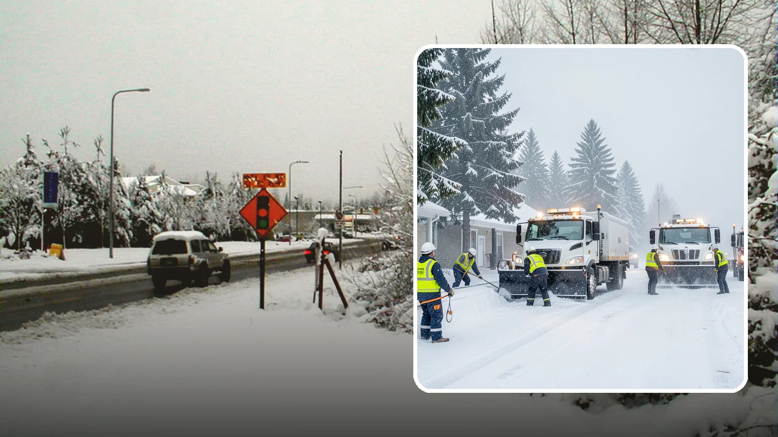 Polar Vortex Response in Newcastle, King County, WA - When a polar vortex sends Arctic air over Western Washington, we keep your property functional through the deep freeze.