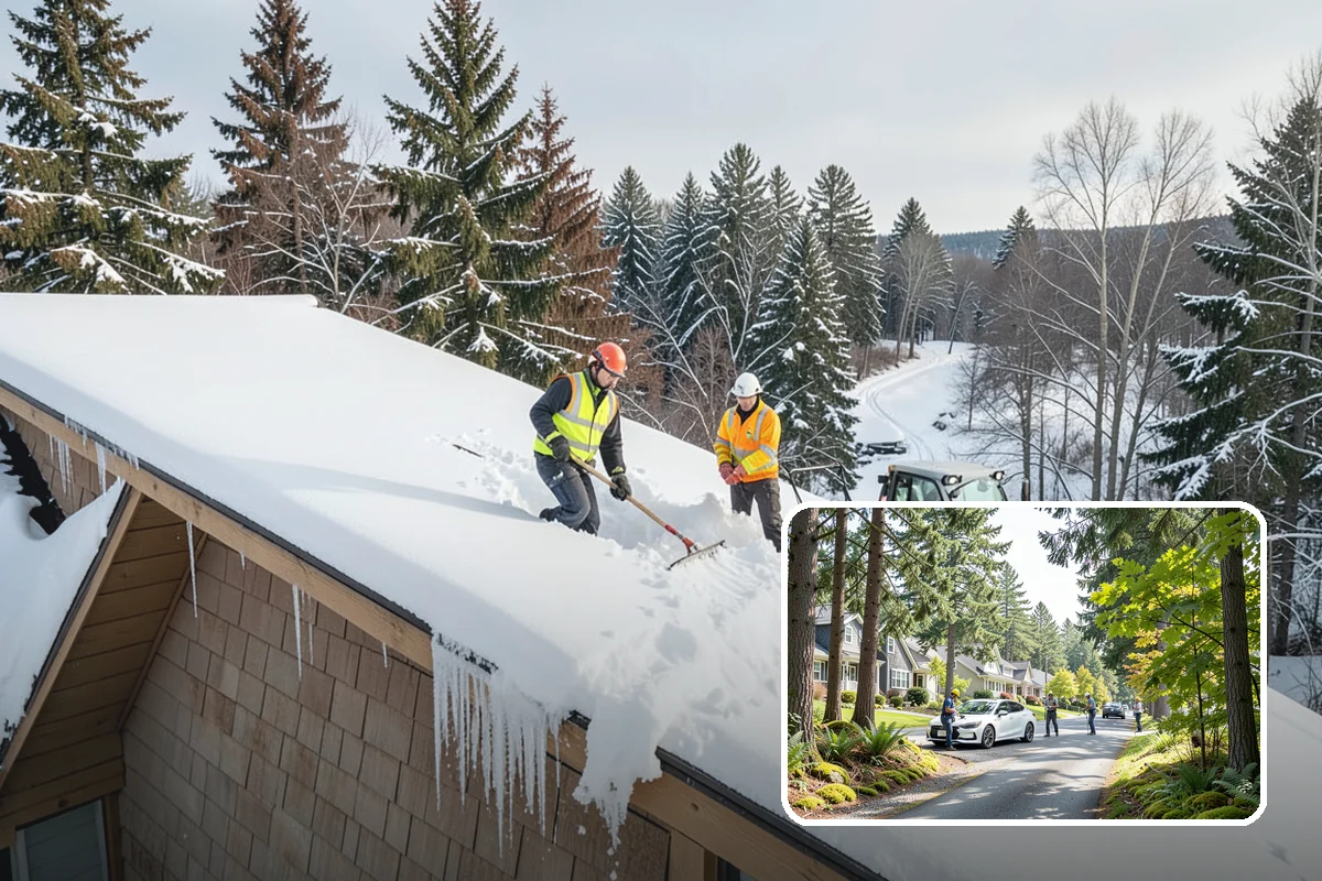 Polar Vortex Response in Normandy Park, King County, WA - Cold-rated deicer chemistry that keeps working when rock salt quits