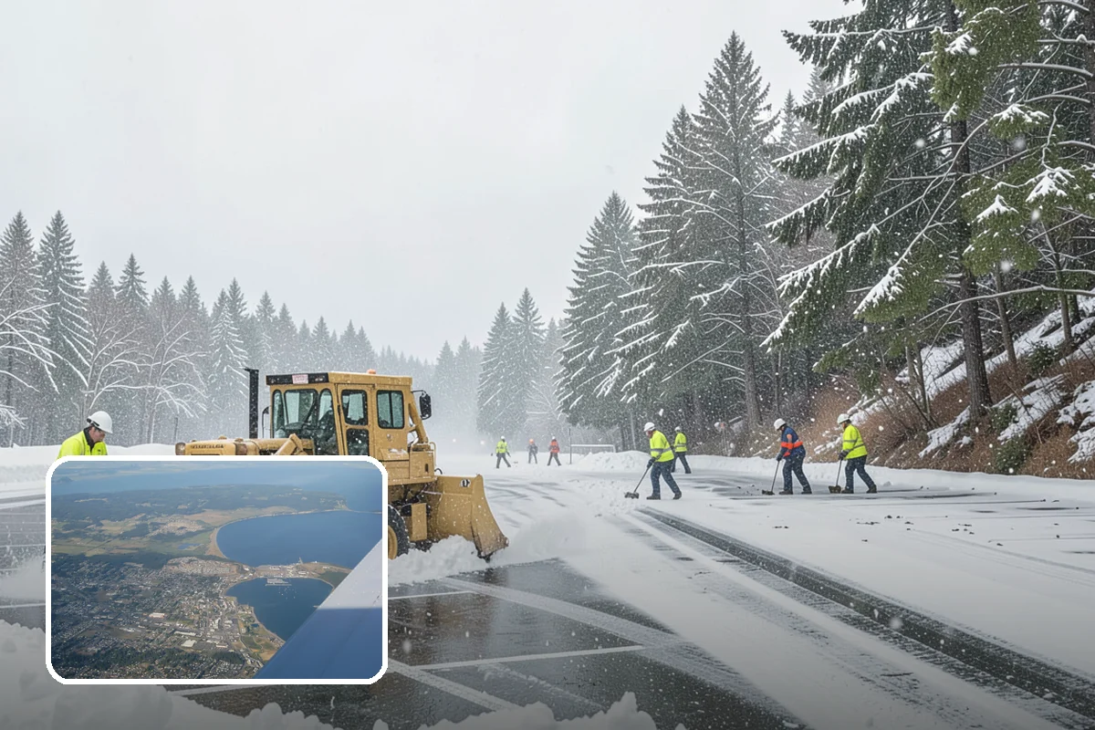 Polar Vortex Response in Oak Harbor, Island County, WA - Cold-rated deicer chemistry that keeps working when rock salt quits