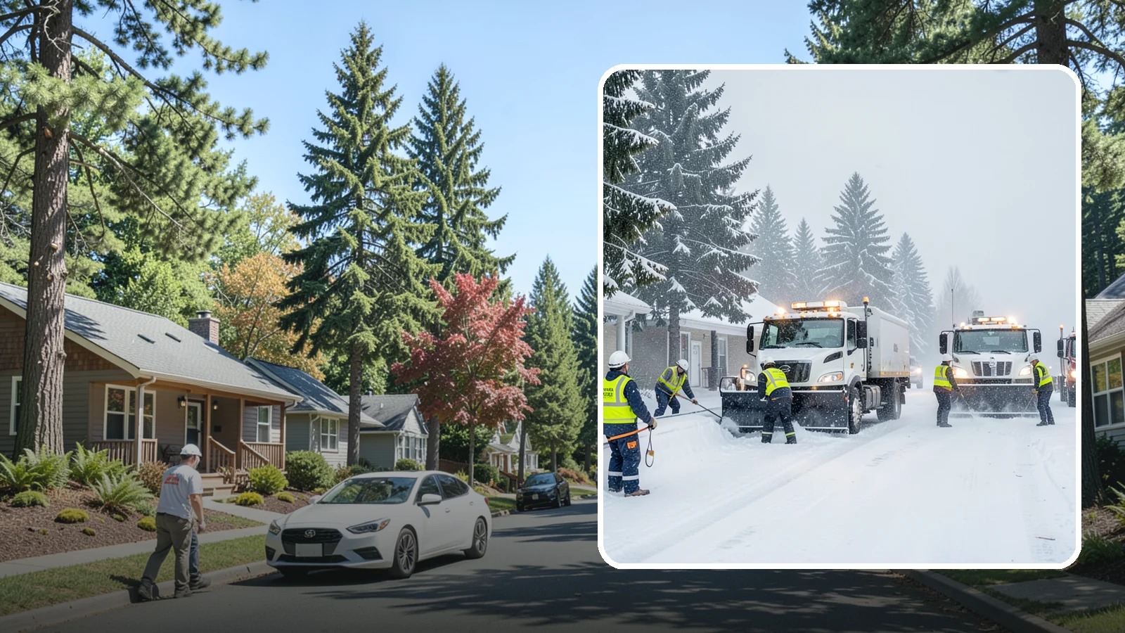 Polar Vortex Response in Orting, Pierce County, WA - When a polar vortex sends Arctic air over Western Washington, we keep your property functional through the deep freeze.