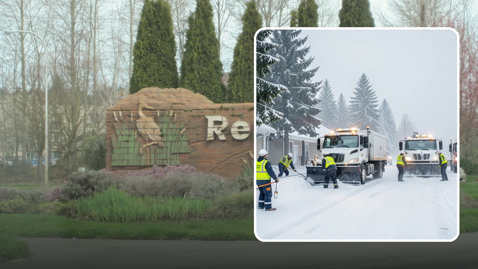 Polar Vortex Response in Renton, King County, WA - When a polar vortex sends Arctic air over Western Washington, we keep your property functional through the deep freeze.
