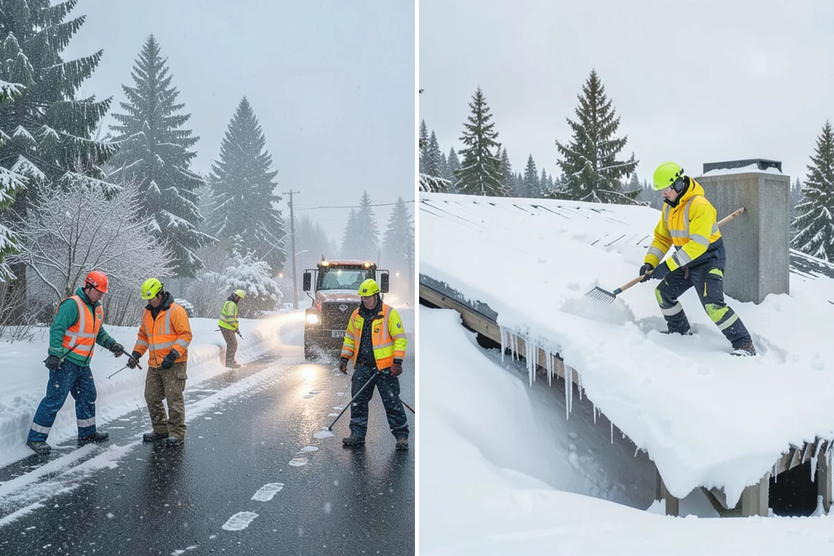 Polar Vortex Response in Roy, Pierce County, WA - Confirm forecast track of the Arctic outbreak through the Fraser gap