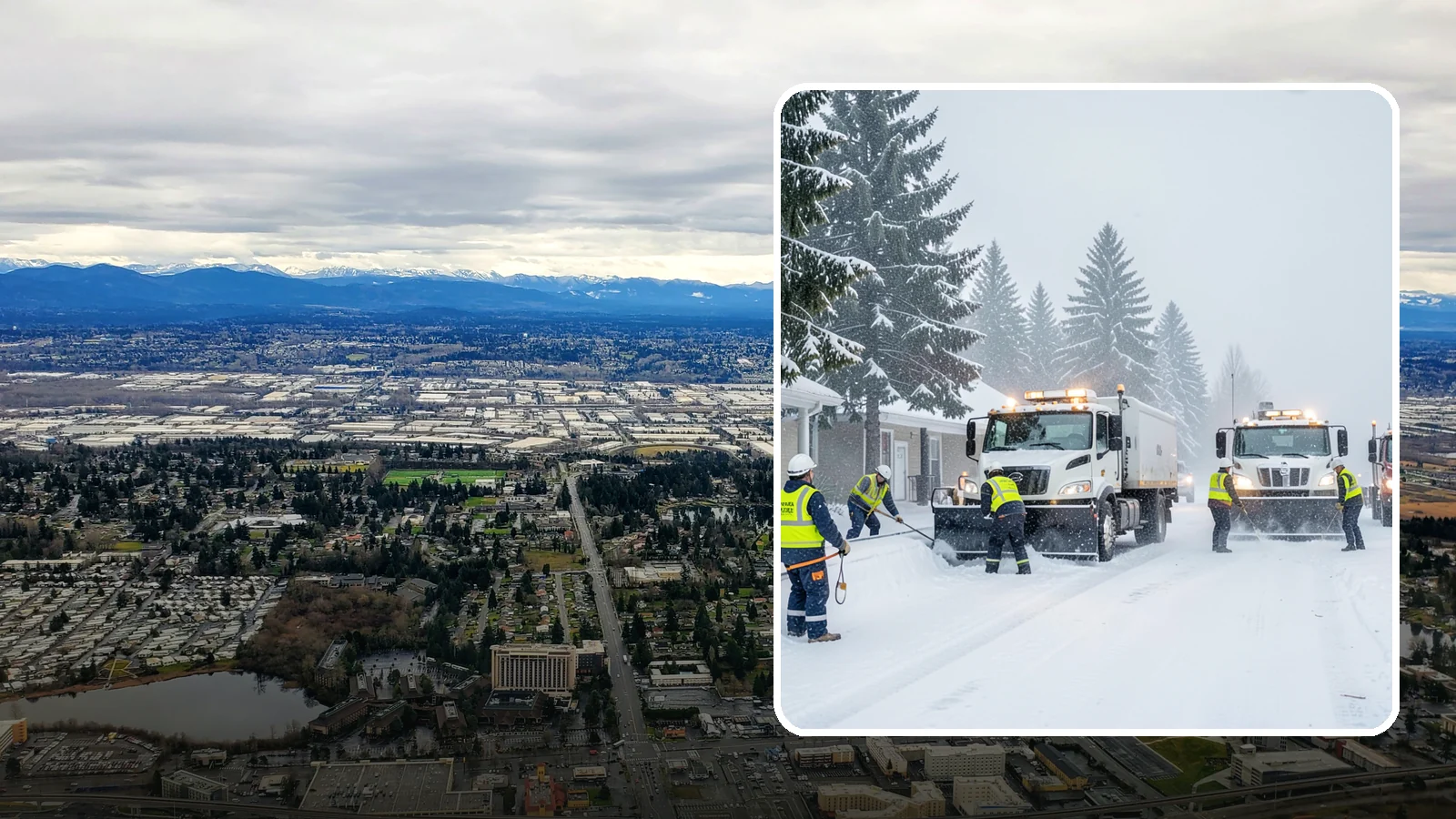 Polar Vortex Response in SeaTac, King County, WA - When a polar vortex sends Arctic air over Western Washington, we keep your property functional through the deep freeze.